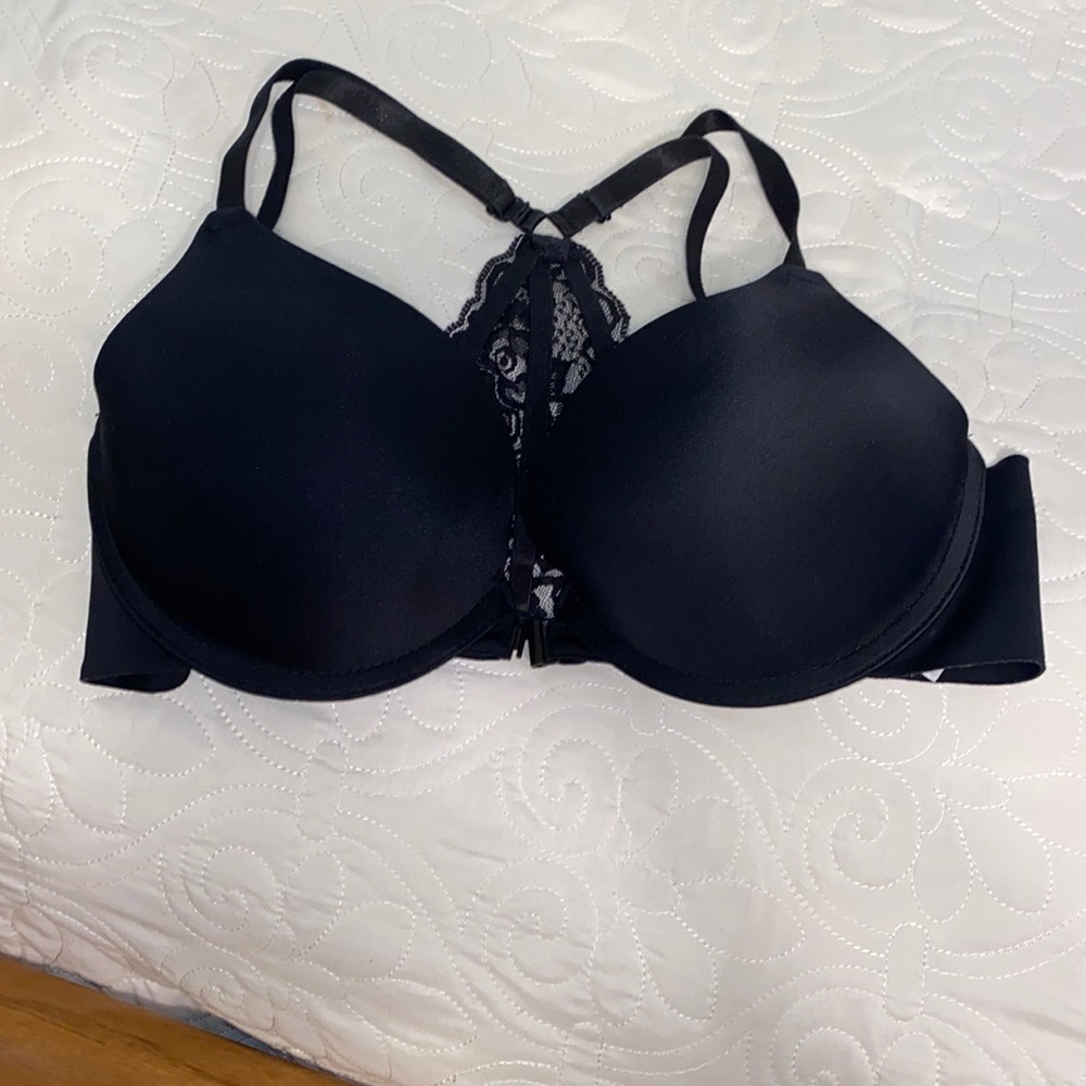 Black Racerback Bra 36C